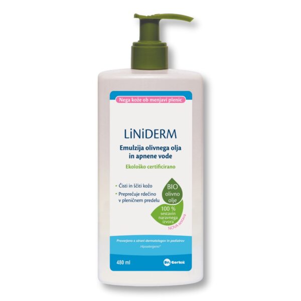 Liniderm BIO emulzija 480 ml