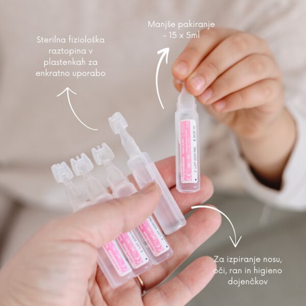 Physiodose raztopina 15 x 5 ml